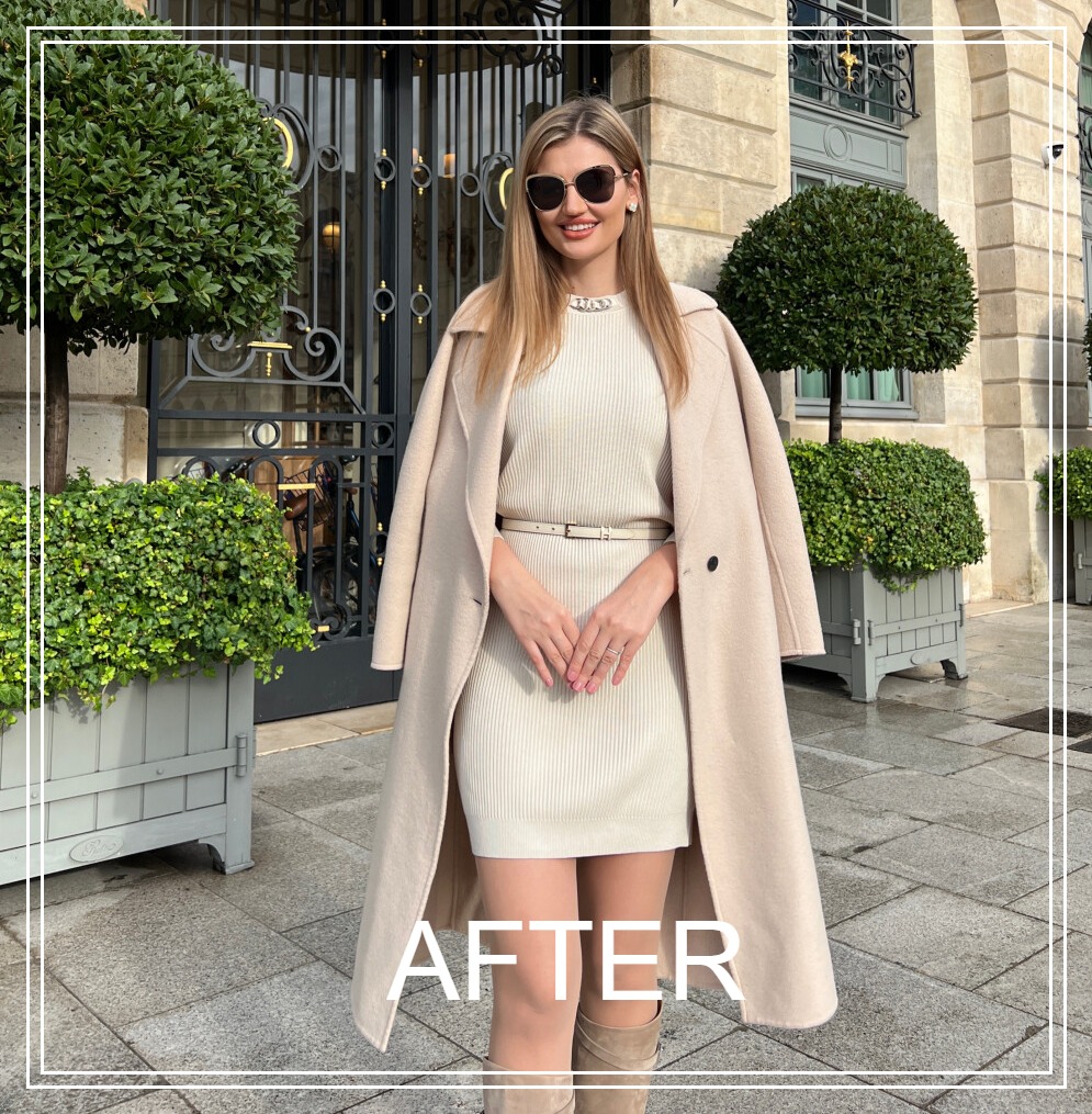 After BE YOUR OWN STYLIST